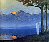 1918 Alphonse Osbert La Muse au lever du soleil The MUSE with the rising of the sun.jpg